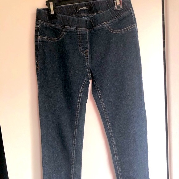 GEORGE | GIRLS | Jeans Elastic Waist | Skinny | 12 - Picture 1 of 4
